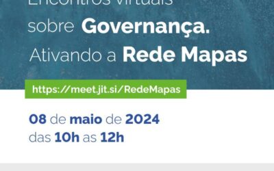 Participe do primeiro encontro virtual de governança colaborativa da Rede Mapas